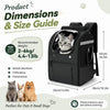 Apollo walker Cat Carrier Backpack for Small-Medium Cats,Dogs