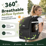 Apollo walker Cat Carrier Backpack for Small-Medium Cats,Dogs
