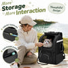 Apollo walker Cat Carrier Backpack for Small-Medium Cats,Dogs