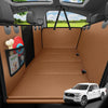 Hard Bottom Dog Car Seat Cover for Back Seat, Waterproof Hammock
