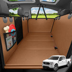 Hard Bottom Dog Car Seat Cover for Back Seat, Waterproof Hammock