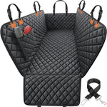 Hard Bottom Dog Car Seat Cover for Back Seat, Waterproof Hammock