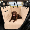 Hard Bottom Dog Car Seat Cover for Back Seat, Waterproof Hammock
