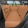 Hard Bottom Dog Car Seat Cover for Back Seat, Waterproof Hammock