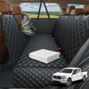 Hard Bottom Dog Car Seat Cover for Back Seat, Waterproof Hammock