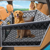 Hard Bottom Dog Car Seat Cover for Back Seat, Waterproof Hammock
