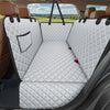 Hard Bottom Dog Car Seat Cover for Back Seat, Waterproof Hammock