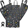 Hard Bottom Dog Car Seat Cover for Back Seat, Waterproof Hammock