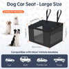 Dog Car Seat Backseat Extender Hard Bottom for Medium Large Dogs