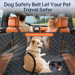 Dog Car Seat Backseat Extender Hard Bottom for Medium Large Dogs