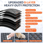 Dog Car Seat Backseat Extender Hard Bottom for Medium Large Dogs