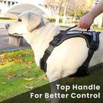 Pet Dog Leash Anti-Shock Harness Vest-Style Reflective Breathable Chest Strap
