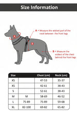 Pet Dog Leash Anti-Shock Harness Vest-Style Reflective Breathable Chest Strap