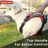 Pet Dog Leash Anti-Shock Harness Vest-Style Reflective Breathable Chest Strap