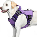 Tactical Dog Harness for Large Dogs,No Pull Heavy Duty Dog Harness