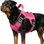 Tactical Dog Harness for Large Dogs,No Pull Heavy Duty Dog Harness