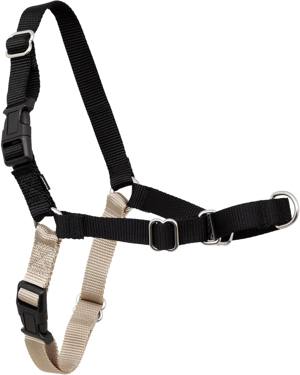 Easy Walk Harness, No Pull Dog Harness, Black, Medium