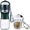 Dog Water Bottle Portable with Food Container & Filter for Travel