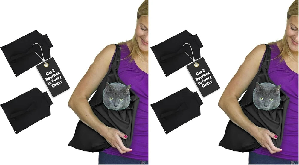 PurrFect Pouch The Original AS SEEN ON TV. Comfy Soothing Cat Carrier