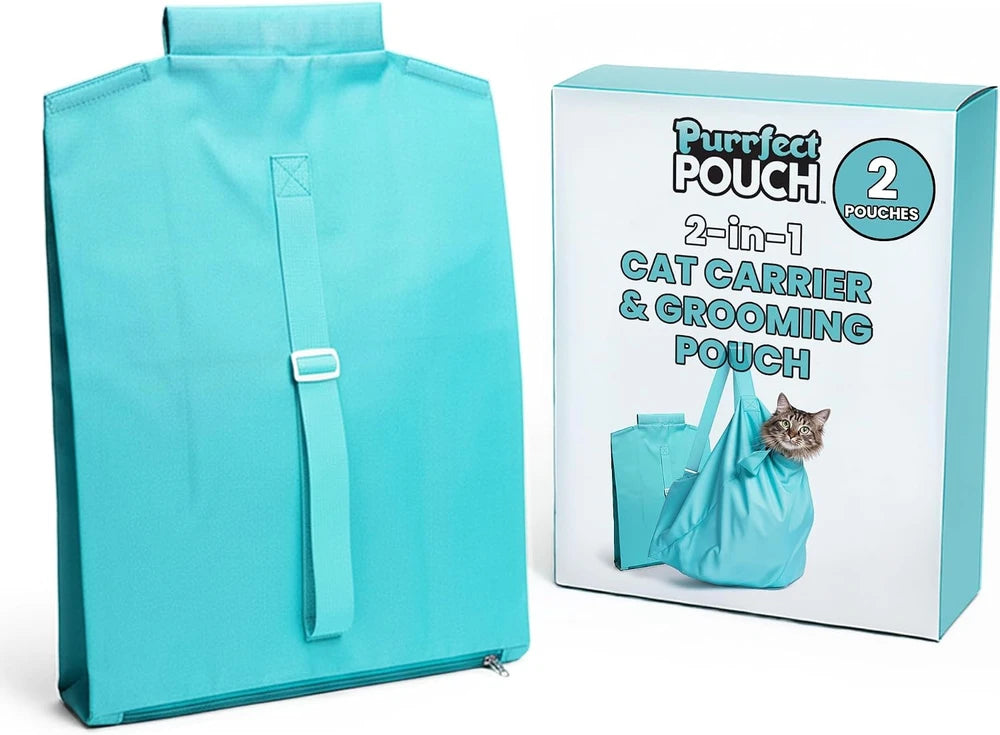 PurrFect Pouch The Original AS SEEN ON TV. Comfy Soothing Cat Carrier
