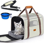 Morpilot Cat Carrier Soft for Large Medium Cats and Puppy up to 18lbs