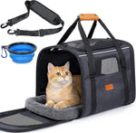Morpilot Cat Carrier Soft for Large Medium Cats and Puppy up to 18lbs