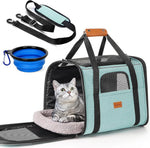 Morpilot Cat Carrier Soft for Large Medium Cats and Puppy up to 18lbs