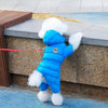 Hundekleidung, warmer Baumwollmantel, geeignet für Teddy- und Zwergspitzrassen, wasserdichter Vierbeiner-Mantel für kleine Hunde, Winterkleidung für Haustiere, britischer Stil