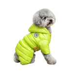 Hundekleidung, warmer Baumwollmantel, geeignet für Teddy- und Zwergspitzrassen, wasserdichter Vierbeiner-Mantel für kleine Hunde, Winterkleidung für Haustiere, britischer Stil