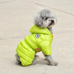 Hundekleidung, warmer Baumwollmantel, geeignet für Teddy- und Zwergspitzrassen, wasserdichter Vierbeiner-Mantel für kleine Hunde, Winterkleidung für Haustiere, britischer Stil