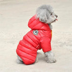 Hundekleidung, warmer Baumwollmantel, geeignet für Teddy- und Zwergspitzrassen, wasserdichter Vierbeiner-Mantel für kleine Hunde, Winterkleidung für Haustiere, britischer Stil