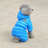 Hundekleidung, warmer Baumwollmantel, geeignet für Teddy- und Zwergspitzrassen, wasserdichter Vierbeiner-Mantel für kleine Hunde, Winterkleidung für Haustiere, britischer Stil