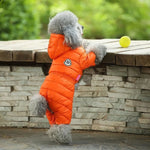Hundekleidung, warmer Baumwollmantel, geeignet für Teddy- und Zwergspitzrassen, wasserdichter Vierbeiner-Mantel für kleine Hunde, Winterkleidung für Haustiere, britischer Stil