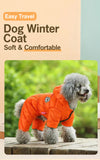 Hundekleidung, warmer Baumwollmantel, geeignet für Teddy- und Zwergspitzrassen, wasserdichter Vierbeiner-Mantel für kleine Hunde, Winterkleidung für Haustiere, britischer Stil