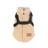 New cross-border pet dog clothing, autumn and winter collection, thickened cotton dog clothes, two-legged vest for small dogs, leash manufacturer