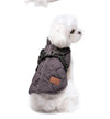 New cross-border pet dog clothing, autumn and winter collection, thickened cotton dog clothes, two-legged vest for small dogs, leash manufacturer