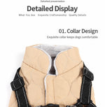 New cross-border pet dog clothing, autumn and winter collection, thickened cotton dog clothes, two-legged vest for small dogs, leash manufacturer