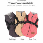 New cross-border pet dog clothing, autumn and winter collection, thickened cotton dog clothes, two-legged vest for small dogs, leash manufacturer