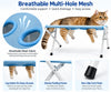 New mesh pet bathing and grooming stand, foldable, for cats and dogs, a must-have for pet cleaning and bathing