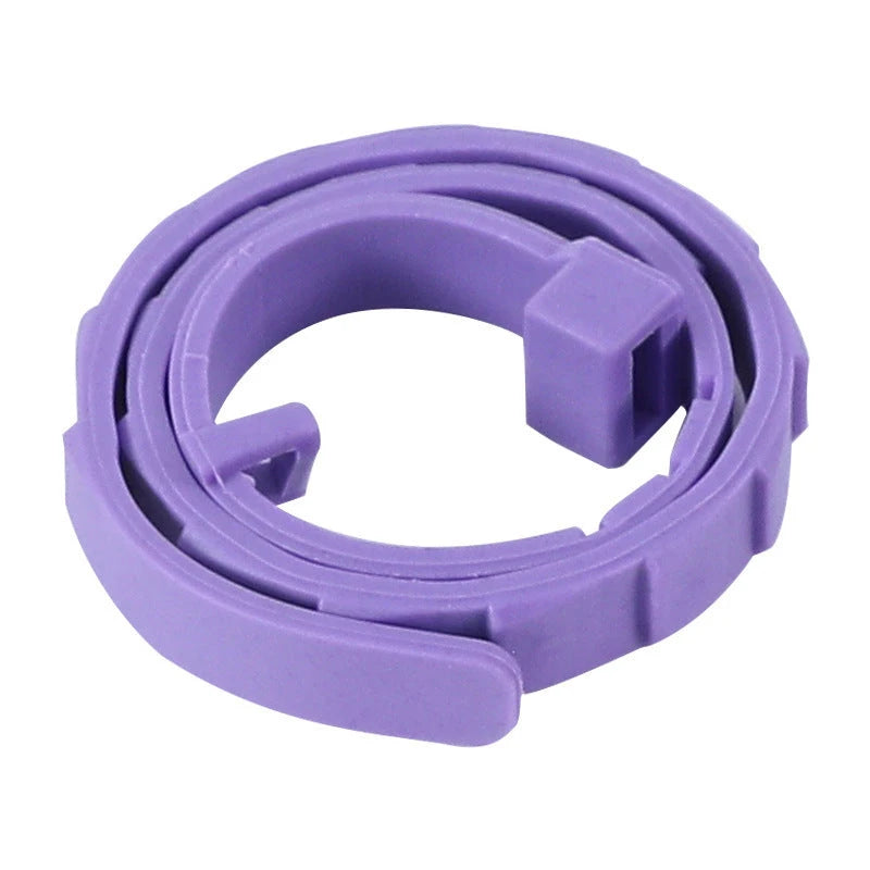 Pet flea and tick collar, effective against fleas and lice, for cats and dogs
