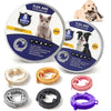Floh- und Zeckenhalsband für Haustiere, wirksam gegen Flöhe und Läuse, für Hunde und Katzen