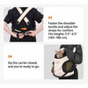 Breathable mesh front carrier for cats, designed to be worn on the chest