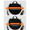 Breathable mesh front carrier for cats, designed to be worn on the chest