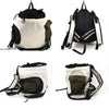 Breathable mesh front carrier for cats, designed to be worn on the chest