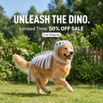 3D Dinosaur Dog Costume | Turn Your Pup Into a Walking T-Rex