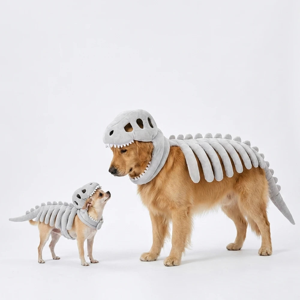 3D Dinosaur Dog Costume | Turn Your Pup Into a Walking T-Rex