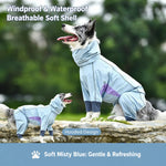 Reflective Waterproof Dog Raincoat | Weather Protection Jacket for Outdoor Adventures