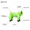 Reflective Waterproof Dog Raincoat | Weather Protection Jacket for Outdoor Adventures