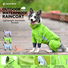 Reflective Waterproof Dog Raincoat | Weather Protection Jacket for Outdoor Adventures