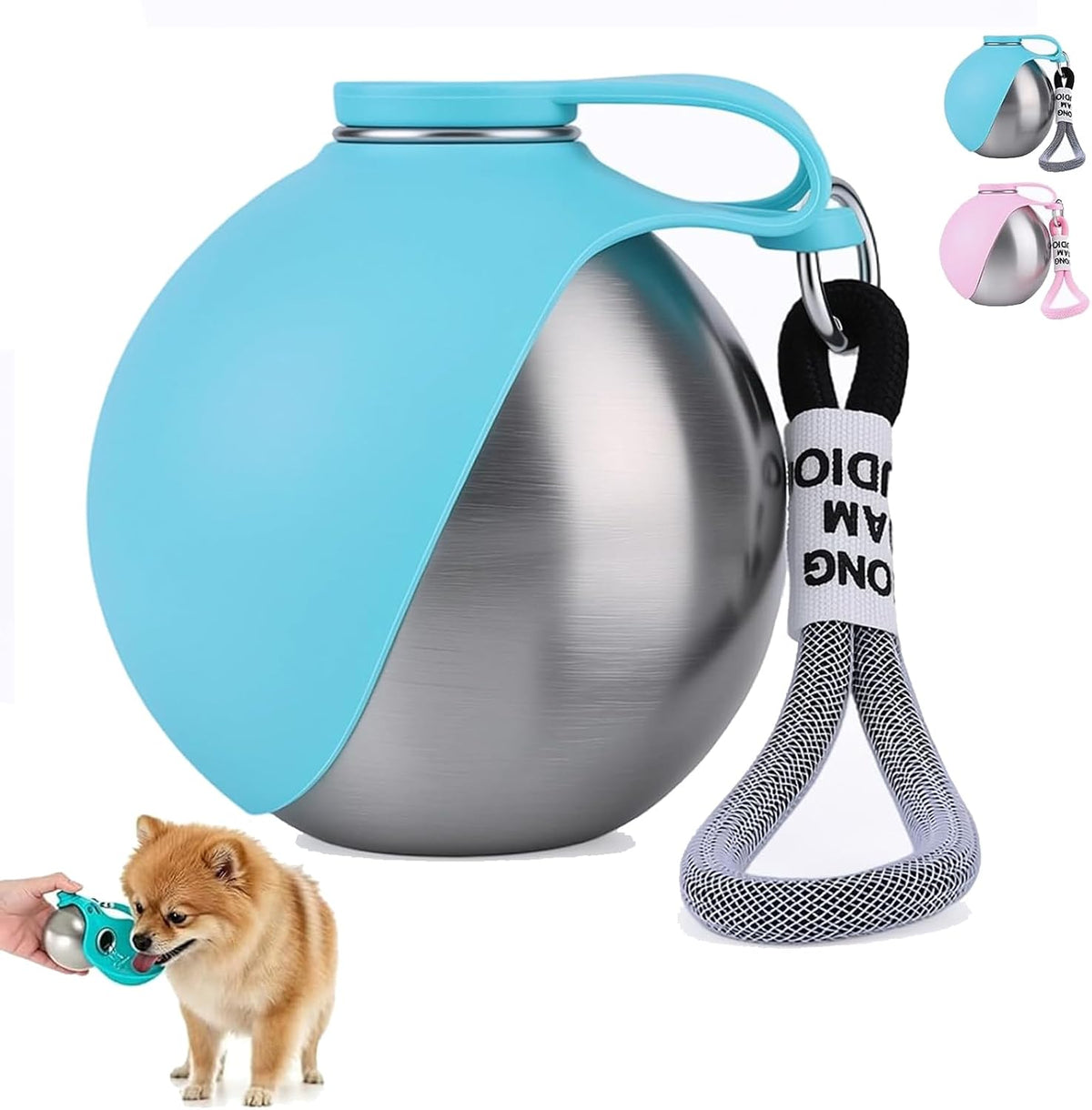 Portable Dog Water Bottle with Leak-Proof Design | Travel Essential for Walks & Hiking